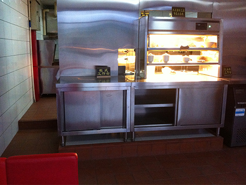 柜式出品工作臺